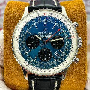 Breitling Navitimer Limited Edition “Black Eye Blue” 43mm – AB0121 – MSRP $9100